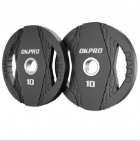 Диск олимпийский обрезиненный OKPRO 1,25 кг